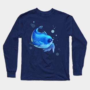 Blue merbird Long Sleeve T-Shirt